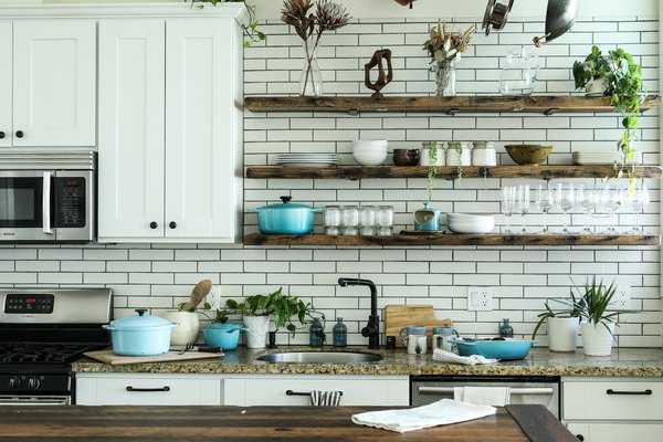 What are the best space-saving ideas for a narrow UK kitchen?